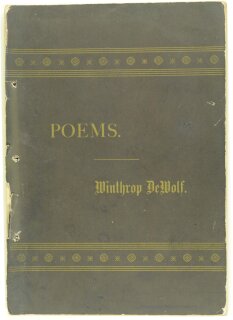 Poems, by Winthrop DeWolf