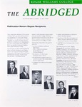 The Abridged, June 1988 by Roger Williams College Alumni Association