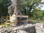 Waite Potter House 280: Chimney and Firebox Restoration, New Lintel Installed