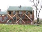Cory House 292: Beginning Renovation on Front
