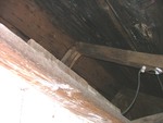 Akin House 104: Roof Rafters