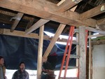 Akin House 142: Fitting in New Joists, A Room