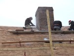 Akin House 250: New Flashing Around Chimney