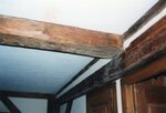 Samson House 082: Ceiling Beam in Tiverton Side Framing