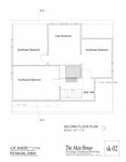 Akin House: Second Floor Plan, Named Rooms