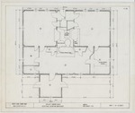 Vincent House Drawing 012: First Floor, Floor Plan