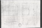Captain Thomas Paine House: Cady Blueprint for Revised First Floor Plan