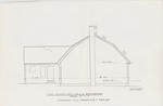 Isaac Collins House/Farm: Left Elevation, Kells Residence