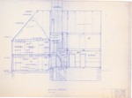 Mott House: Blueprint of Building Section