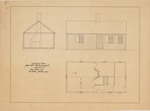 Bakerville: Drawing of Lollypop House, 1957 by RH Baker