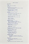 Order of Exercises, 1974