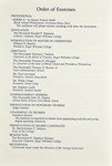 Order of Exercises, 1984