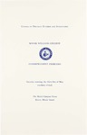Commencement Program, 1975 by Roger Williams College