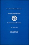 Commencement Program, 1982