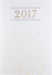 Commencement Program, 2017 by Roger Williams University