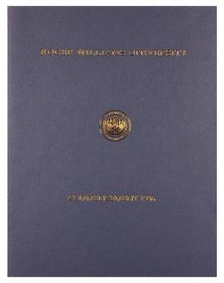 Commencement Program, 1996